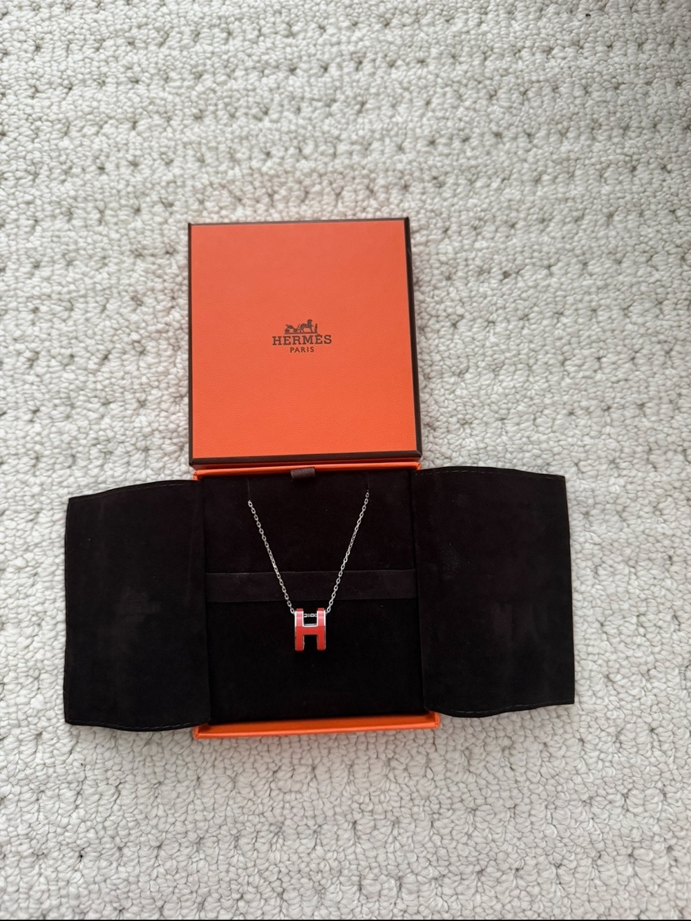 Hermes Large Size Pop H Pendant